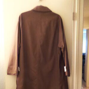 Uniqlo Long Cotton Trench Coat NWT